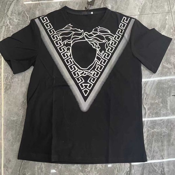 

fashion mens t shirt new vasaki printed pattern tee designer t shirt men women short sleeved t shirts summer loose pullover 125, White;black