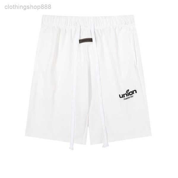 

men's shorts 2023ss fashion co-brand stereoscopic adhesive knitted quarter short guard pants for men and 5yoo vw8o, White;black