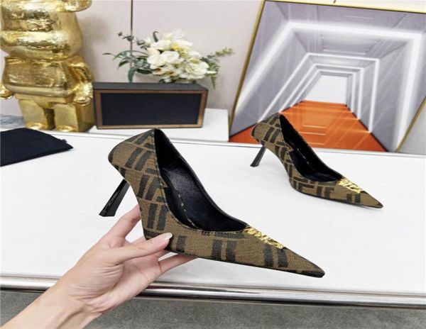 

designer luxury fendace jacquard muller jeans couture blackgold baroque print cap toe high heel pump flip flops with box9962247, Black