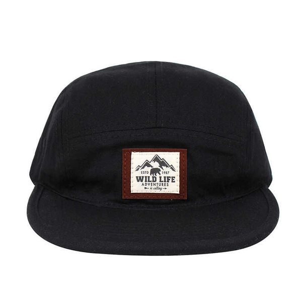 

ball caps wild life cotton 5 panel baseball cap snapback caps bone gorras hombre originales hip hop hats for men women adjustable j230421, Blue;gray