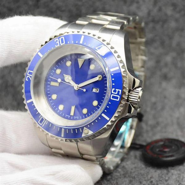 

fashion classic selling men's stainless steel watch diameter 55mm automatic mechanical men sport waterproof 231c, Slivery;brown