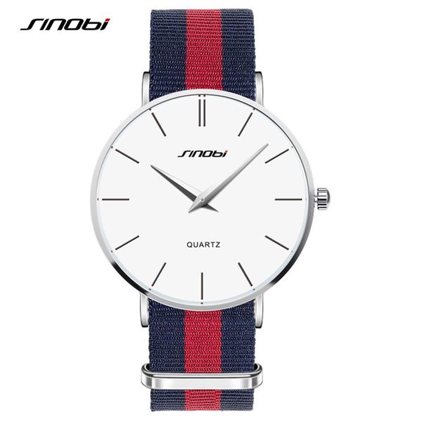 

lover's brand sinobi watches men women fashion casual sport clock classical nylon quartz wrist watch relogio masculino femini215z, Slivery;brown