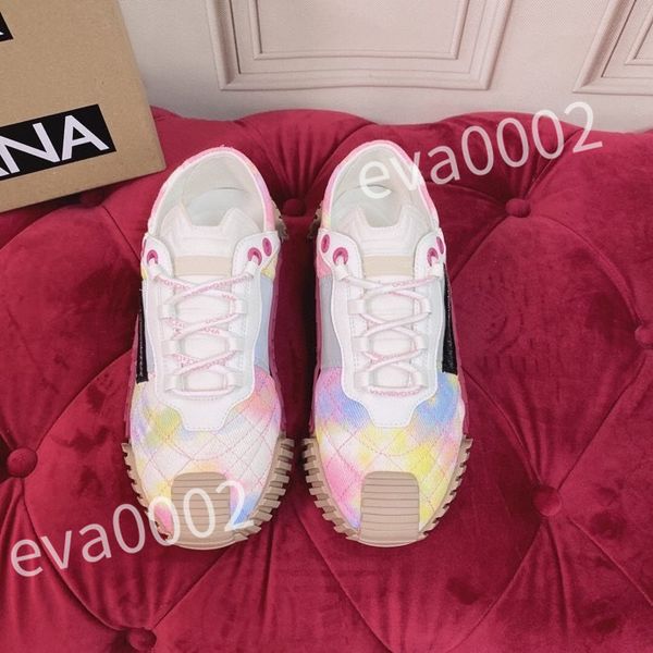 

2023 new luxury mens sneakers shoewomen casual shoes genuine leather shoes lace up designer women and men, Black