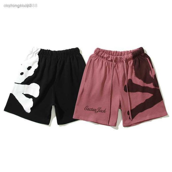 

men's shorts 2023 high street cactus jack branded pants bomi s9zp, White;black