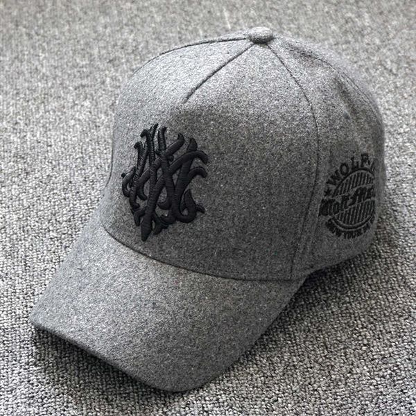 

ball caps 2022 winter dad plus size felt baseball hats male outdoors 5 panels leisure cap men big size wool snapback caps 5660cm 6065cm j230, Blue;gray