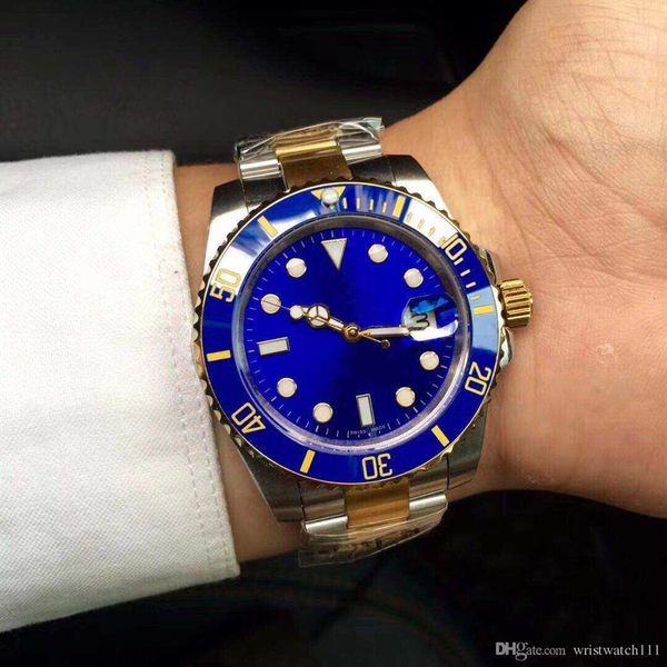 

ceramic ring mouth men's watch original 8215 west iron city machine stainless steel sapphire mirror waterproof function267u, Slivery;brown