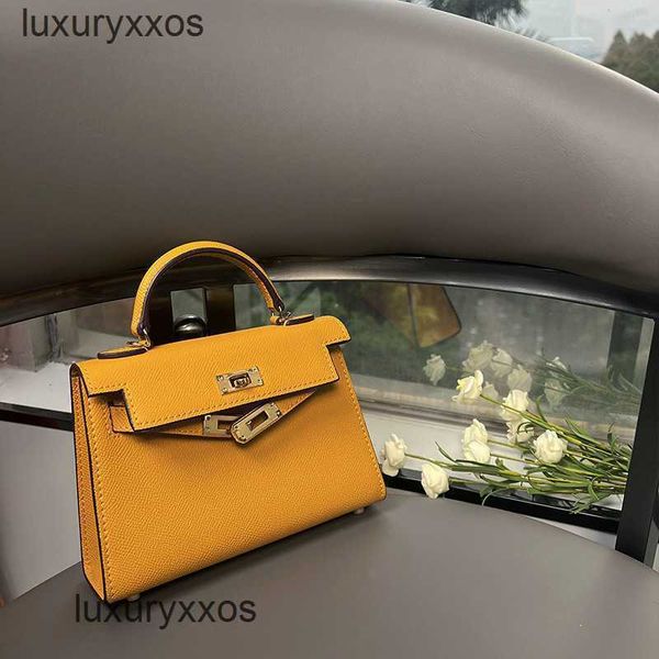 

outdoor kellies bags 2023 mini second-generation leather women's bag layer cow designer shoulder messenger h439