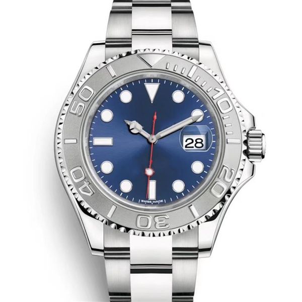 

rubber strap fashion watch 40mm ceramic bezel mens rose gold luxury designer automatic movement wristwatches watches176y, Slivery;brown