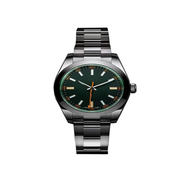 

lsolated magnetic field luxe horloge orologio di lusso reloj de lujo watch automatic watch stainless steels strap black dial mens 270u, Slivery;brown