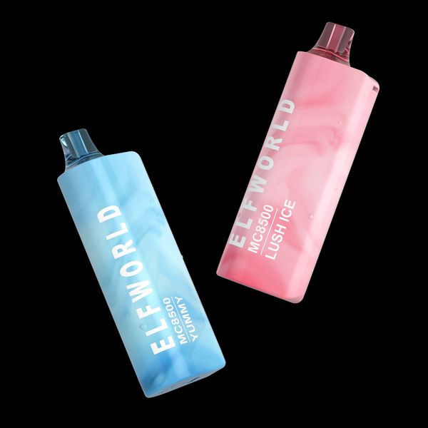 

ELF WORLD Wholesale Blue Razz Ice Mc 8500 Wholesale I Vape Pen E Cig Puff Vape Bar OEM Tastes 8500puffs 16ml Disposable Vape