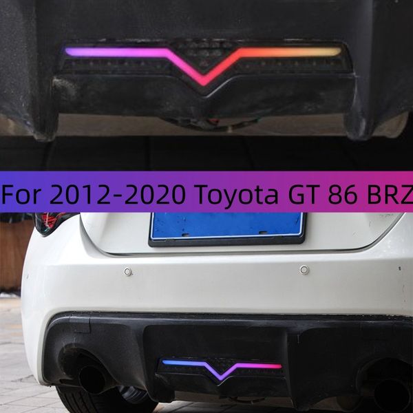 

car taillight for 12-20 toyota gt 86 rear bar lights subaru b r z pilot lights modified led phantom running lights fog lamp reverse highligh