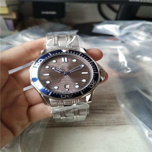 

sell classic watch for man mechanical watches male wristwatches stainless steel wristwatch steel band 0011883, Slivery;brown