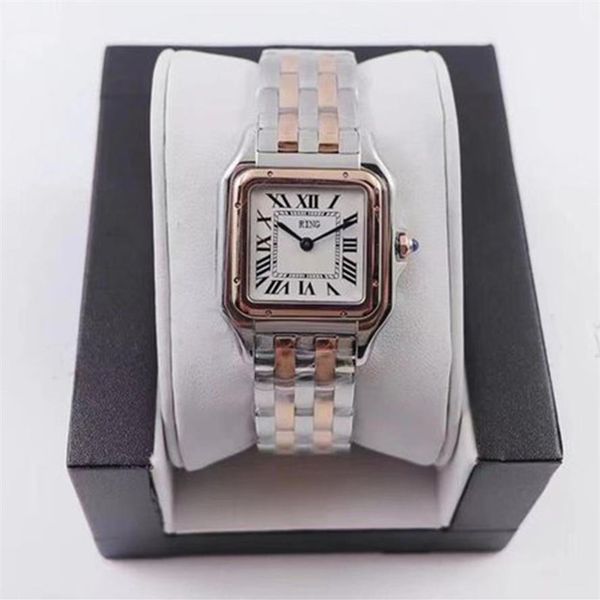 

lady quartz watch design for gold waterproof luminous bezel stainless steel woman wristwatch 22 37mm sliding buckle sapphire lumin233s, Slivery;brown