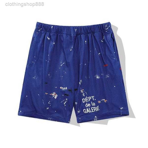 

men's shorts 2023ss fashion loose paint hole beach five-point for men and hq75 gyjy gyjy, White;black