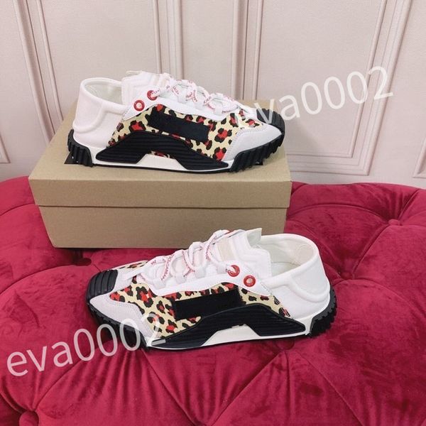 

new luxury men sneakers shoewomen casual shoes genuine leather shoes lace up designer women and men, Black
