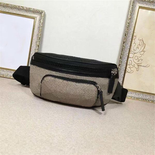 

2021 classic style mini and waist bags genuine leather bag women fanny pack printed waistpacks for men306c