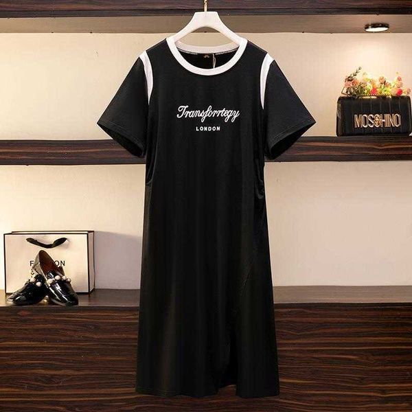 

120 175. plus size casual dresses womens clothing wholesale plump girls, Black;gray