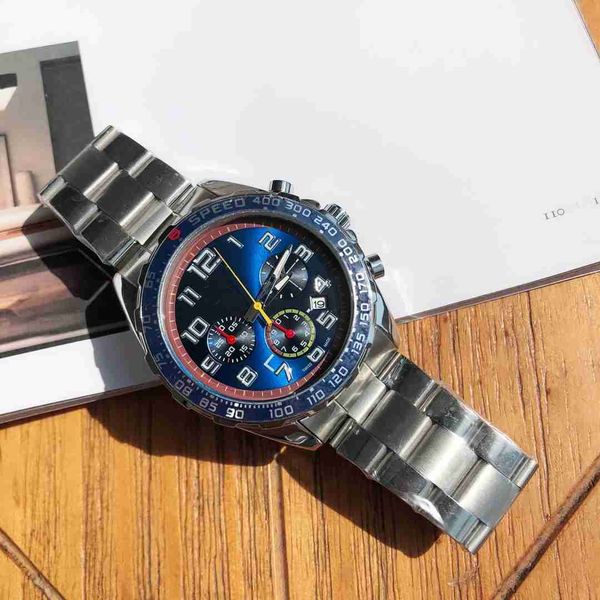 

men sport style mens quartz automatic tag heuerity watches fashion black dial male clock relogio masculino man wristwatches montre homme wat, Slivery;golden
