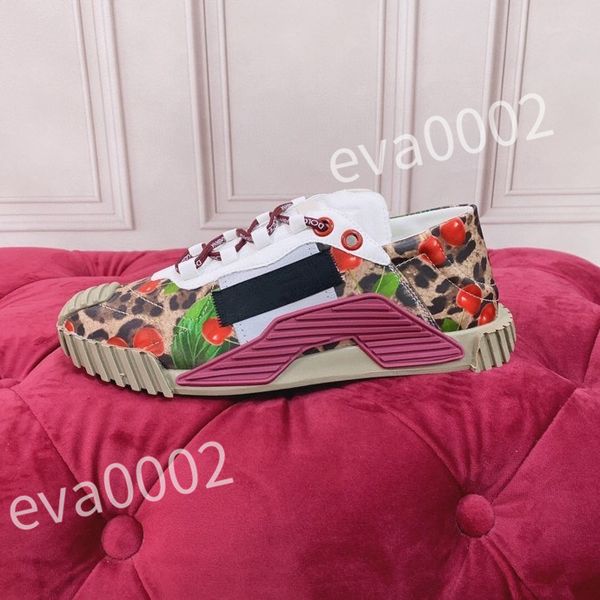 

2023 luxury men sneakers shoewomen casual shoes genuine leather shoes lace up designer women men, Black