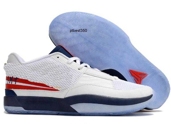 

ja 1 day 1 men basketball shoes ja morant first signature sneakers men womens for sale grinch dark grey pure platinum bright mango training, Black