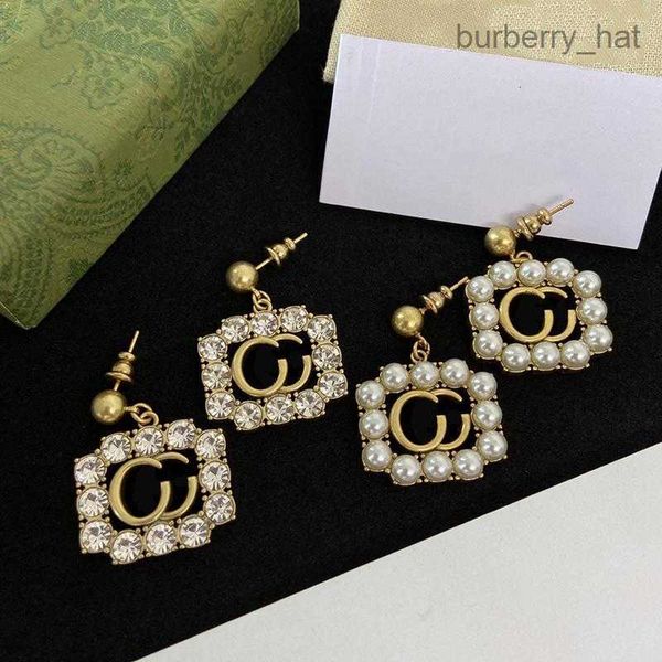 

designer letter earring stud for women fashion earrings diamonds gold earrings luxury jewelry mens hoop earring studs 2208041d with, Golden;silver
