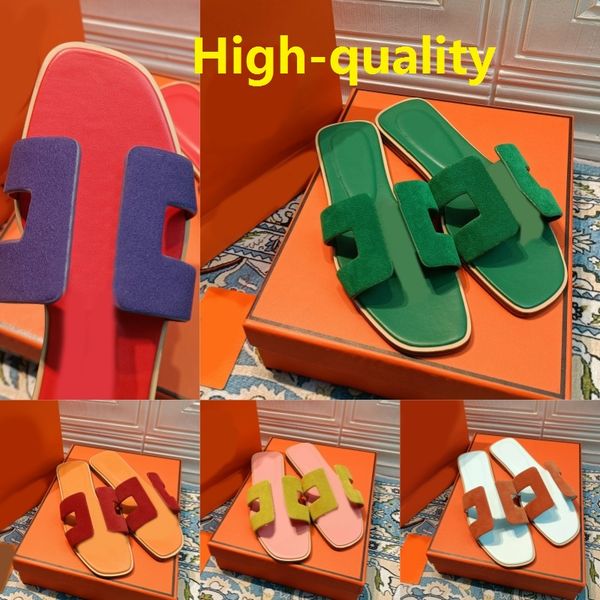 

quality high sandal slipper luxury designer summer fashion ladies beach casual shoe fashion woman comfortable minimalist manual flat shoes s, Black
