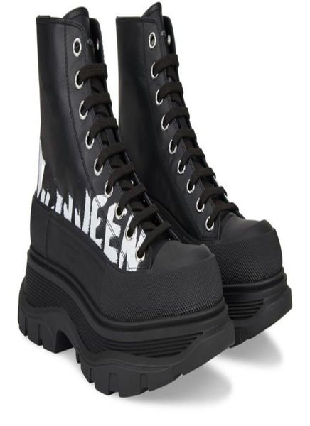 

boots designers tread slick boots womens casual shoes platform ankle boot triple black canvas royal magnolia canvas luxurys mcquee1172545
