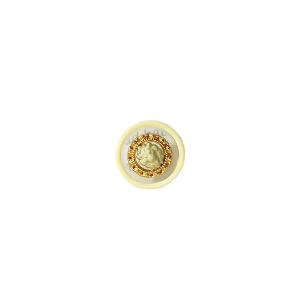 

apparel sewing accessories and tools - transparent resin buttons, Black