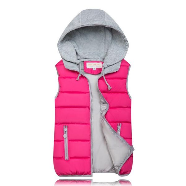 

vests warm vest coat women 2022 autumn winter hooded waistcoat short jacket students casual sleeveless vest coats h654, Black;white