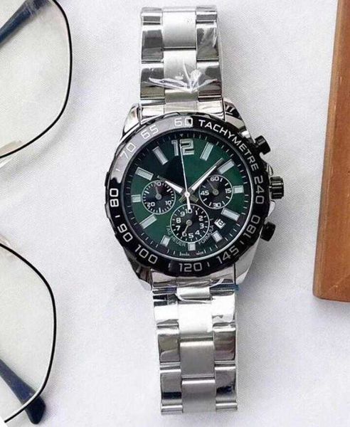 

2023 mens watch automatic quartz tag heuerity watches 43mm silver strap stainless steel wristband fashion with calendar wristwatches classic, Slivery;golden