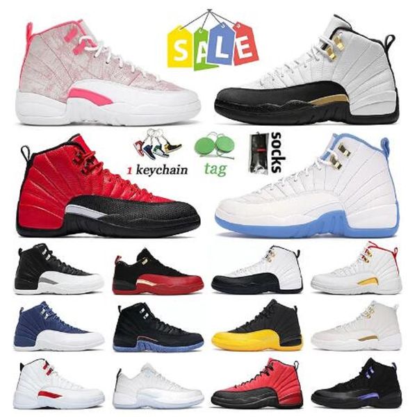 

xii mens womens basketball shoes jumpman 12 12s sports sneakers low easter royalty flu game twist utility ovo ice