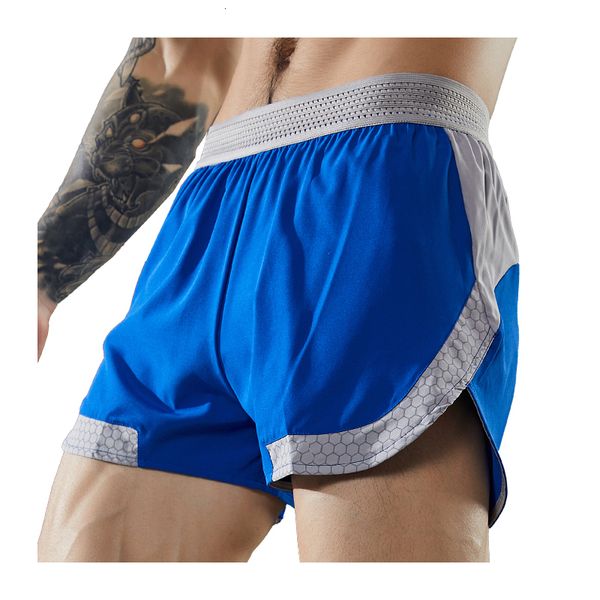 

men's shorts men thin summer shorts sports quick dry running shorts high waist gym fitness breathable jogger marathon shorts 230421, White;black