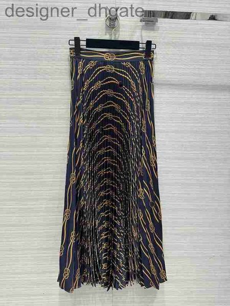 

skirts designer2023 spring summer autumn milan designer skirts fashion a skirts women brand same style skirts 0418-17 zfnw, Black