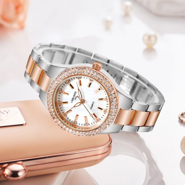 

watches women watches luminous ins wind children girls junior high school girls mechanical electronic quartz waterproof women's watch, Slivery;brown