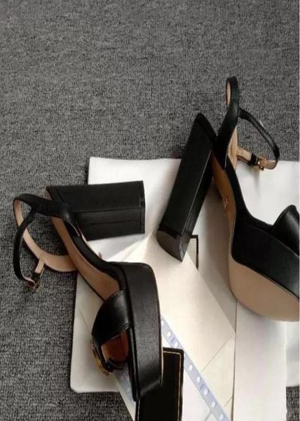 

high heeled sandals party 100 leather women dance shoe designer cowhide heels 12cm lady heel woman shoes large size 3542 wi3824230, Black