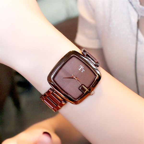 

new arrivals timelimited fashion designers new korean wristwatch fashion watch cool simple dial fashion allmatch watch 15311186w, Slivery;brown