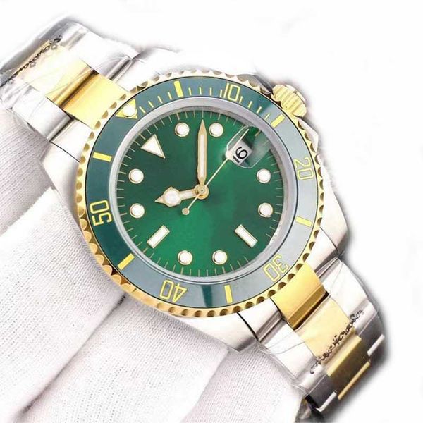 

2023 luxury watches men's watch gmt ii-126710 batman 19-color 40mm ceramic watch ring luxury mens mechanical automatic movement wrist w, Slivery;golden