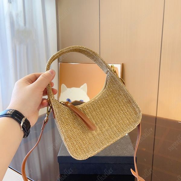 

beach mini tote bag luxury designer totes bags straw luxurys handbags women crossbody lady pochette classic handbag cross body summer wallet