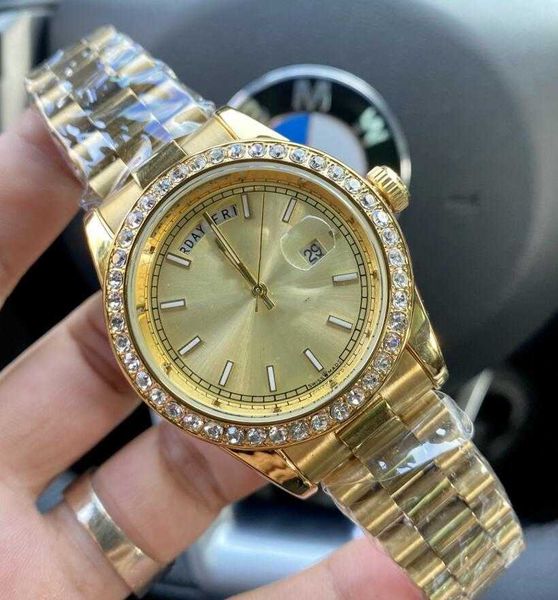 

2023 multiple styles quality mens watches 41mm 2813 movement watch quartz automatic wristwatches sapphire mirror surface exquisite watch buc, Slivery;golden
