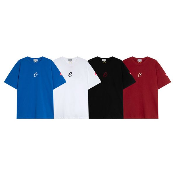 

2023ss tees embroidery t shirt men women summer t-shirt, Black;brown