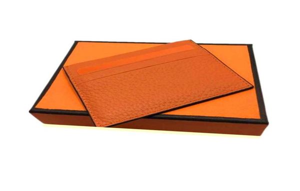 

credit card holder wallet 100 genuine leather business id holder small pocket bag 2023 new fashion slim card case fo2180050, Brown;gray