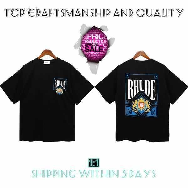 

rhude men's t-shirts craftsmanship rhude t shirts summer fashion designer tshirts street short beach style tees cotton shirt 1-1 3 iyq8, White;black