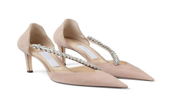 

sandals dreamy wedding shoes bing patent leather ankle straps pointy pumps with crystal strap designer high heels dress shoe size 5755743, Black