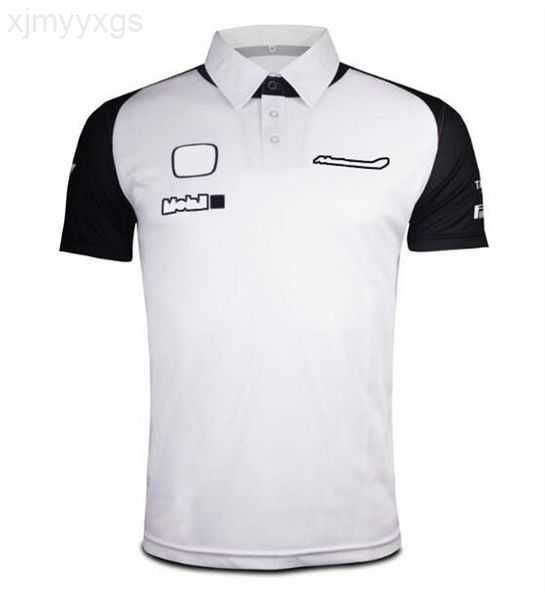 

2021 new team f1 racing suit t-shirt polo shirt short-sleeved custom same style 9tvwx, White;black