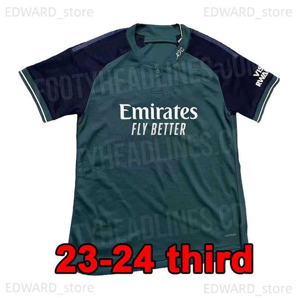 

23 24 new season icon joint love pink soccer jersey smith g.jesus saka fans player version gunner tee 2023 2024 football t-shirts men kids, Black