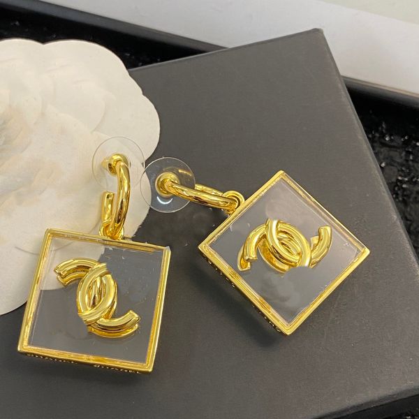 

designer c earring brand stud earing women fashion jewelry metal letter ccity crystal pearl gold earrings cjeweler woman gift, Golden;silver