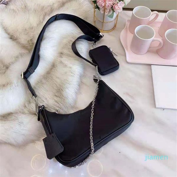 

designer- luxury nylon shoulder bag women's messenger bags fashion chain handbag -selling lady wallet fo178r