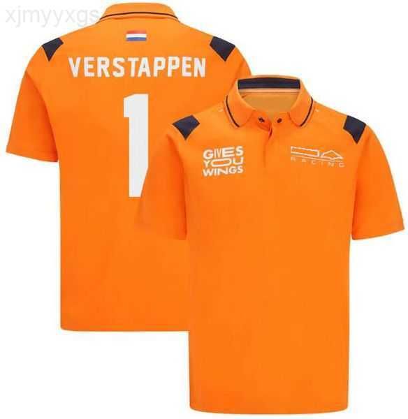 

2023 new f1 racing t-shirt summer team polo shirt with custom 16ukb4, White;black