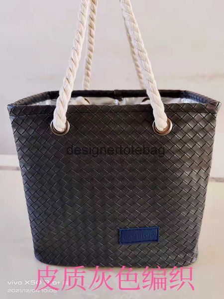 

fashion woven bag handle shoulder single arco tote cabat large-capacity totes bags vegetable basket handbag summer lady hobo casual botega v