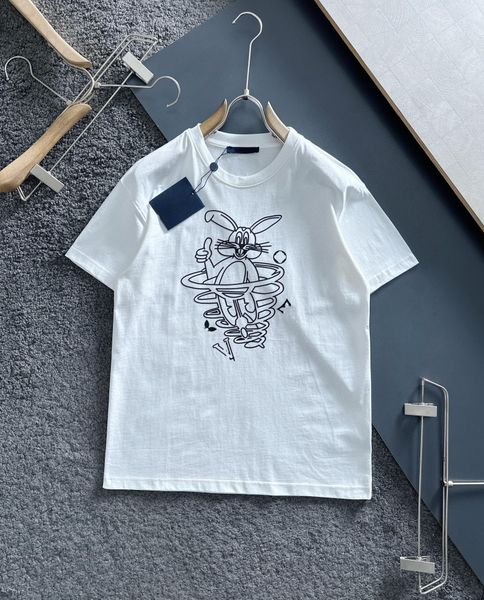 

2023 new mens womens designer t shirts printed fashion man t-shirt cotton casual tees short sleeve luxury hip hop streetwear tshirts a1, White;black